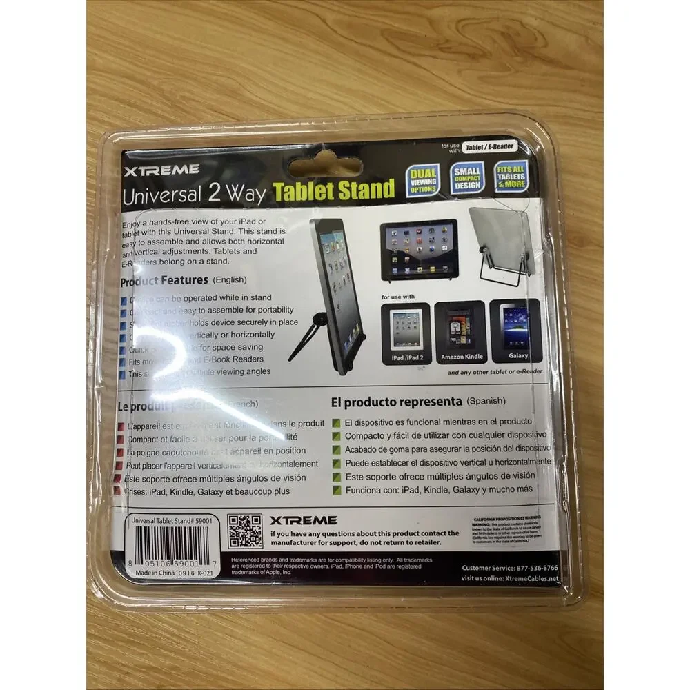 Xtreme 2 Way Universal IPAD iPad 2 STAND/HOLDER Kindle Galaxy Tablet